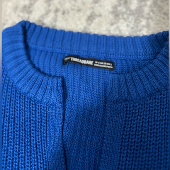 NWOT • ASOS • cobalt blue sweater - Picture 4 of 10